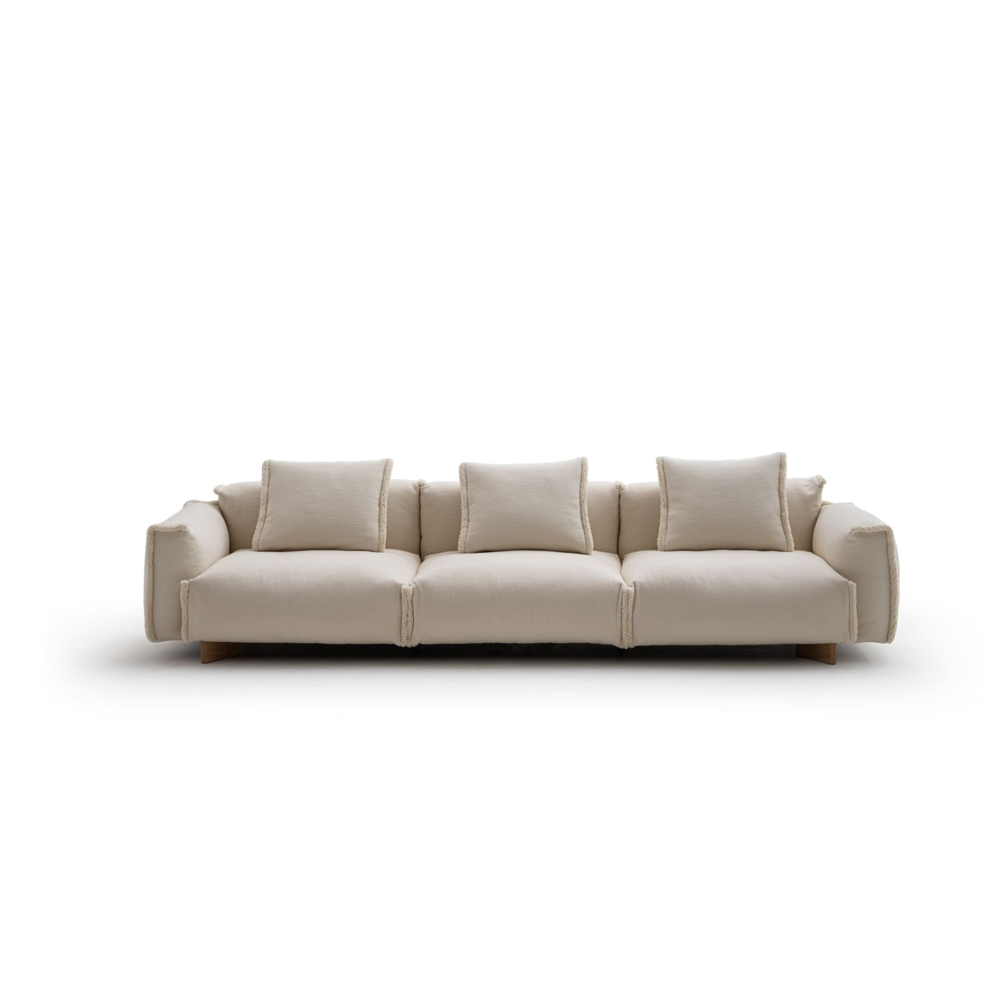Divano lineare CUADRA SOFT EDGE di Moroso