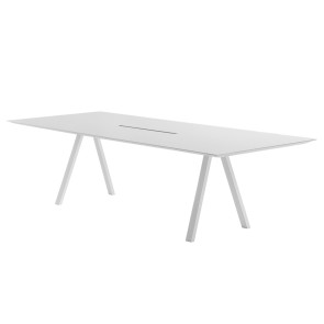 ARKI TABLE CON CANALINA, by PEDRALI