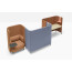 Postazione di lavoro BUDDYHUB DESK di Pedrali
